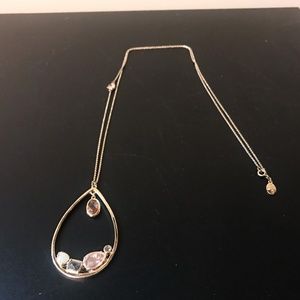 LIKE NEW — LOFT Teardrop Necklace